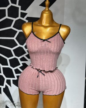 2pcs short nightwear