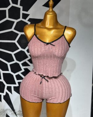 2pcs short nightwear