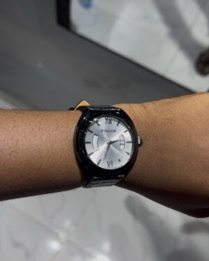 Unisex leather watch